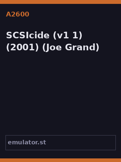 SCSIcide