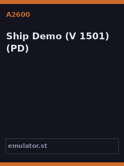 Ship Demo