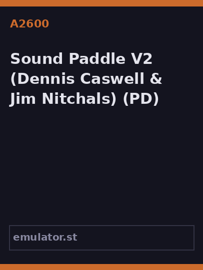 Sound Paddle V2