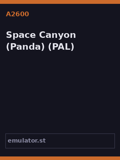 Space Canyon