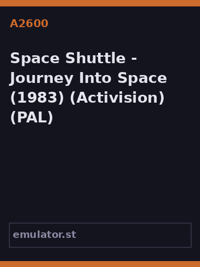 Space Shuttle - Journey Into Space
