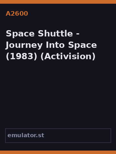 Space Shuttle - Journey Into Space