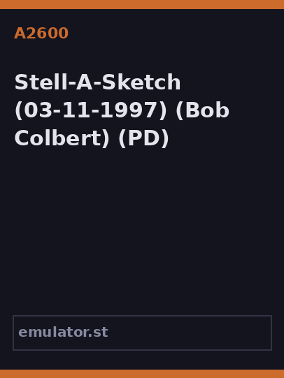 Stell-A-Sketch