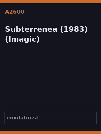 Subterrenea