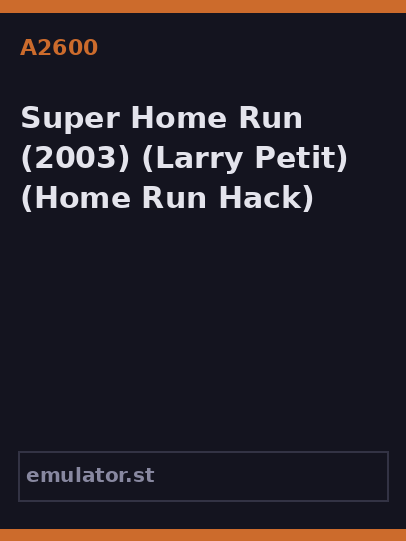 Super Home Run