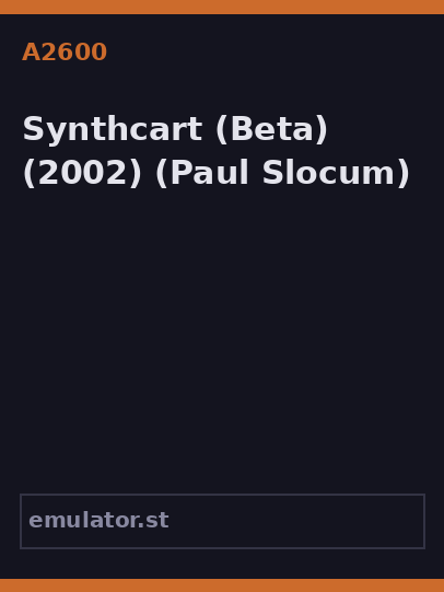 Synthcart