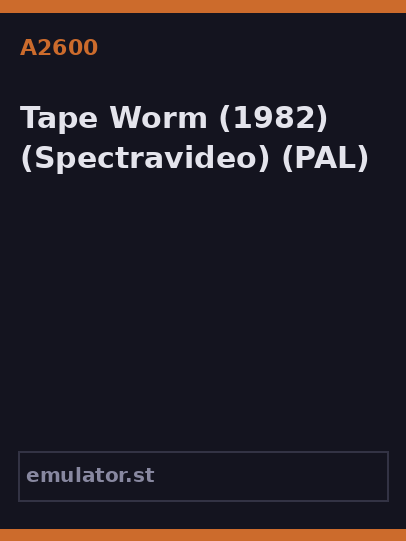 Tape Worm