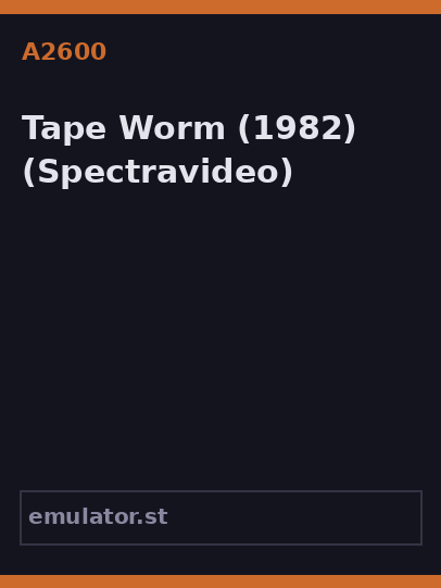 Tape Worm