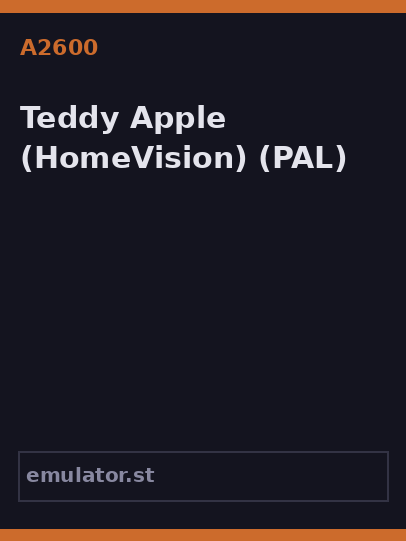 Teddy Apple