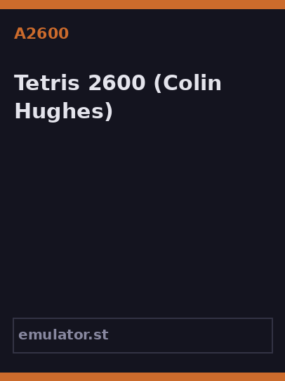 Tetris 2600