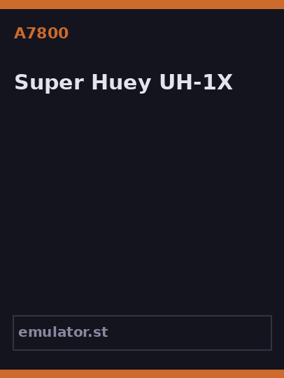Super Huey UH-1X