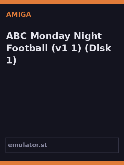 ABC Monday Night Football