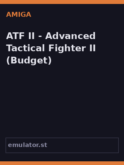 ATF II - Advanced Tactical Fighter II
