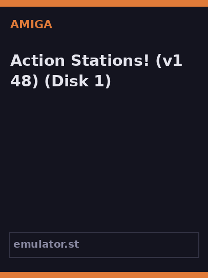 Action Stations!