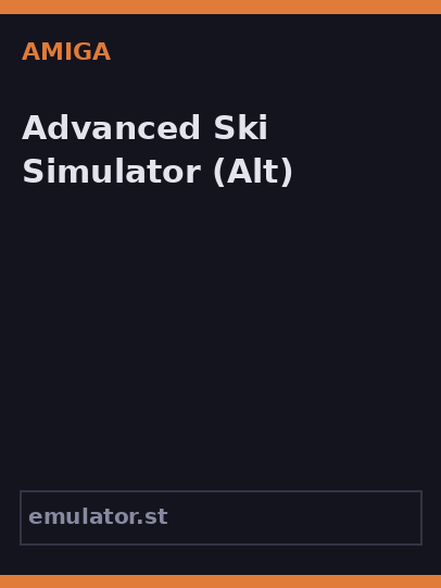 Advanced Ski Simulator