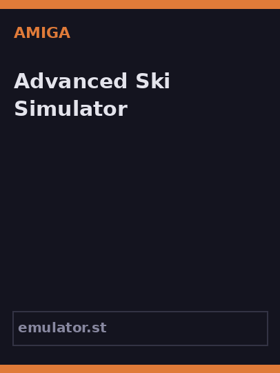 Advanced Ski Simulator
