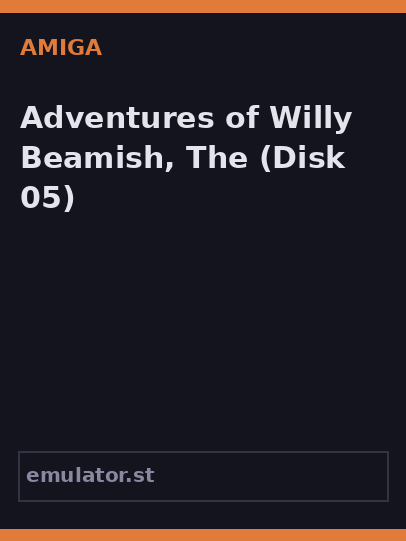 Adventures of Willy Beamish, The