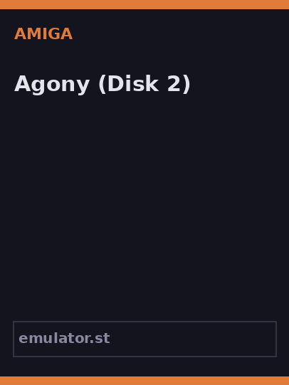 Agony