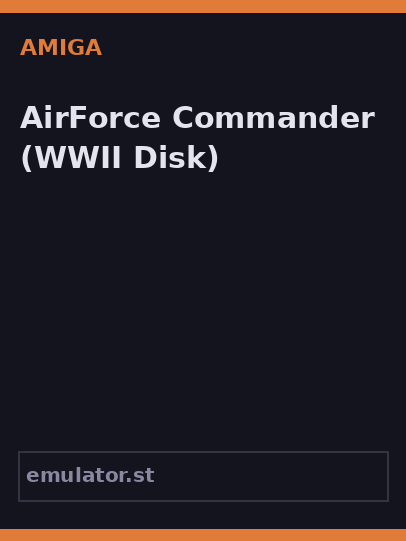 AirForce Commander