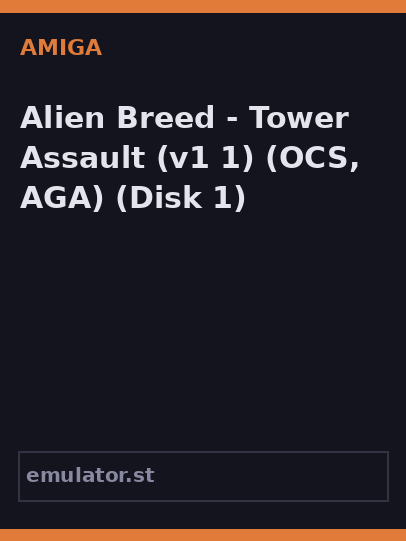 Alien Breed - Tower Assault