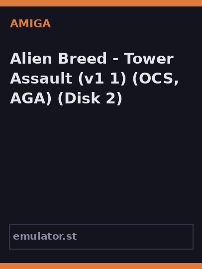 Alien Breed - Tower Assault