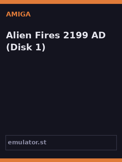 Alien Fires 2199 AD