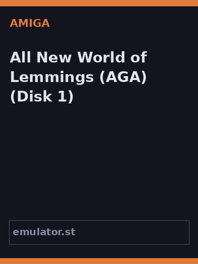 All New World of Lemmings