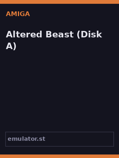 Altered Beast