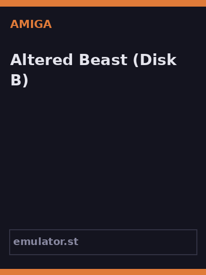 Altered Beast