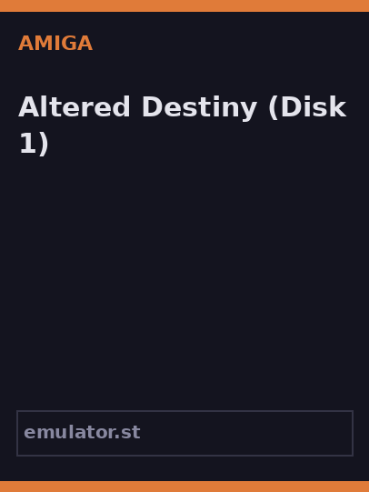 Altered Destiny