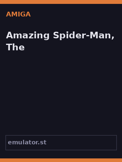 Amazing Spider-Man, The