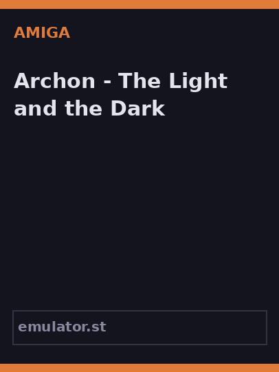 Archon - The Light and the Dark