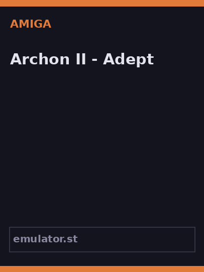 Archon II - Adept