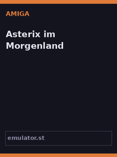 Asterix im Morgenland