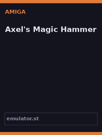 Axel's Magic Hammer