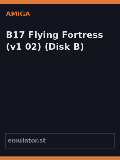 B17 Flying Fortress