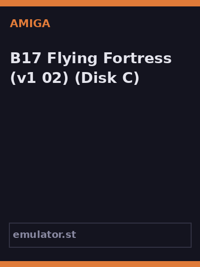 B17 Flying Fortress
