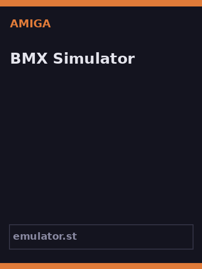 BMX Simulator