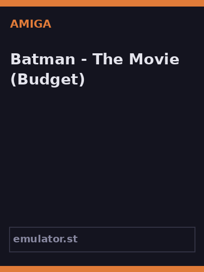 Batman - The Movie