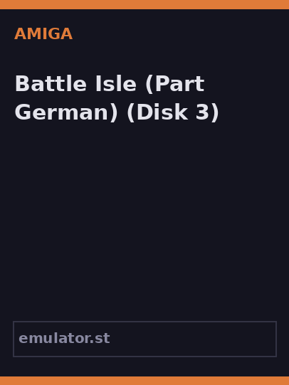 Battle Isle