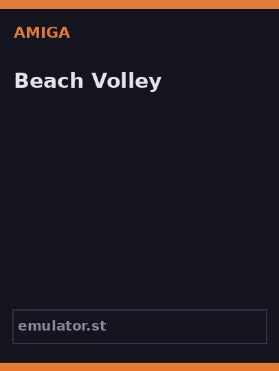Beach Volley