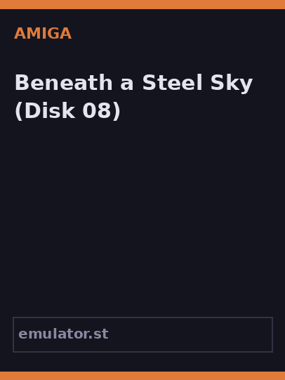 Beneath a Steel Sky