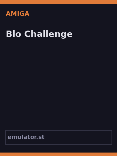 Bio Challenge