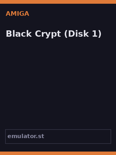 Black Crypt