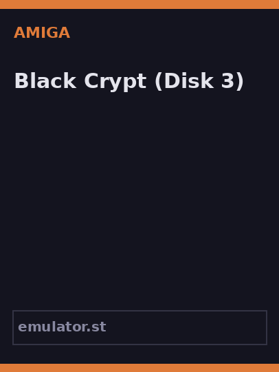 Black Crypt