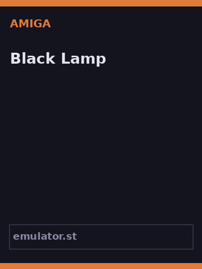Black Lamp