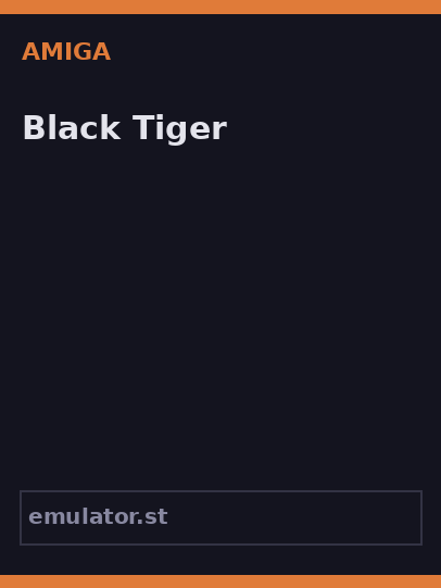 Black Tiger