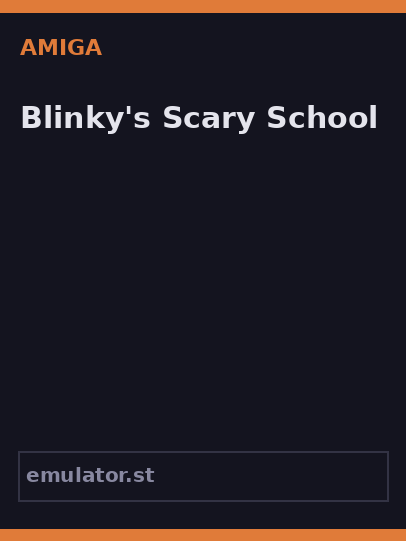 Blinky's Scary School