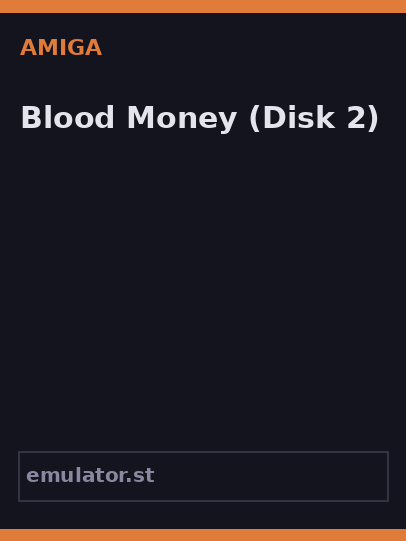 Blood Money