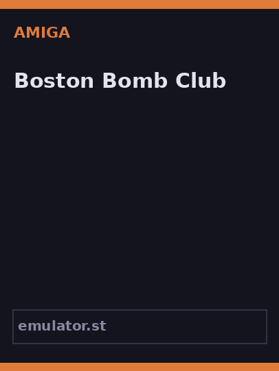 Boston Bomb Club